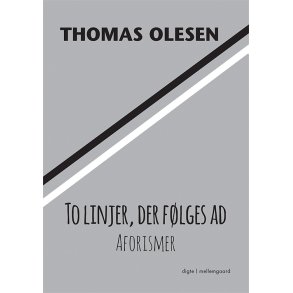 To linjer, der flges ad