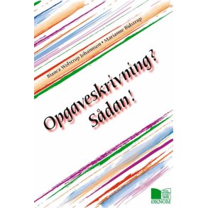 Opgaveskrivning? Sdan!