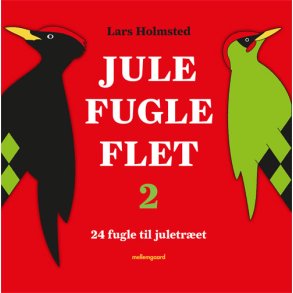 Jule Fugle Flet 2  24 fugle til juletret