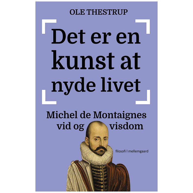 DET ER EN KUNST AT NYDE LIVET - Michel de Montaignes vid og visdom