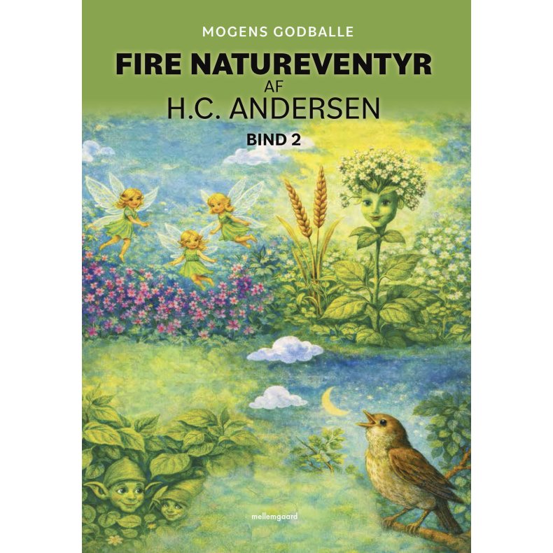 FIRE NATUREVENTYR AF H.C. ANDERSEN - Den gr�nne serie nr. 2