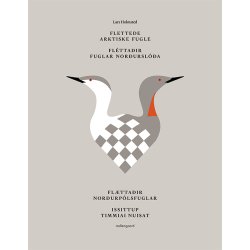 FLETTEDE ARKTISKE FUGLE - 26 flettede fugle i papir