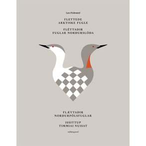 FLETTEDE ARKTISKE FUGLE - 26 flettede fugle i papir