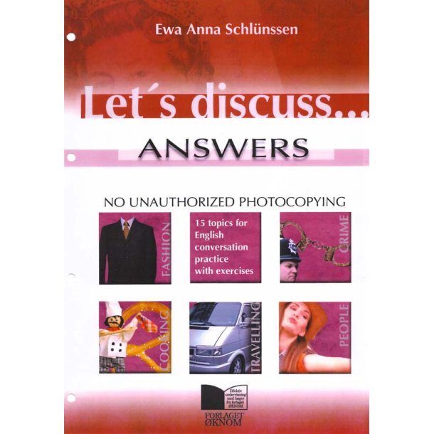 Let's discuss... - Answers