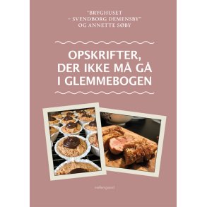 OPSKRIFTER, DER IKKE M G I GLEMMEBOGEN