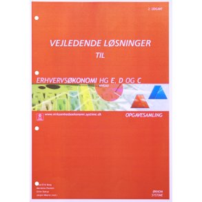 Erhvervs�konomi HG - Niveau E, D, C - Vejl.l�sninger