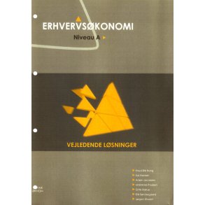 Erhvervskonomi HH Niveau A - Vejl.lsninger