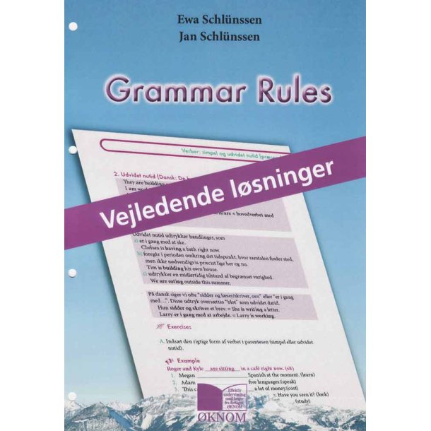 Grammar Rules - Vejledende l�sninger