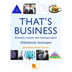 THAT'S BUSINESS - Vejledende lsninger