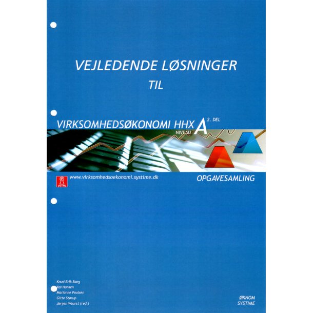 Virksomhedskonomi HHX Niveau A - 2. del - Vejledende lsninger